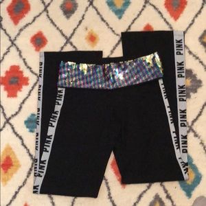 Brand New Flip Sequin Yoga Pants